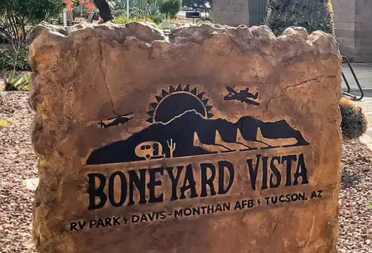 Boneyard Vista SIgn