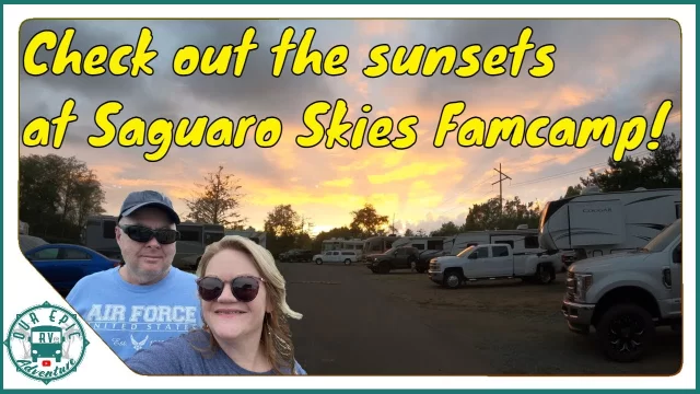 SAGUARO SKIES FAMCAMP - Luke AFB, Glendale, AZ.  Designed by real RVers!