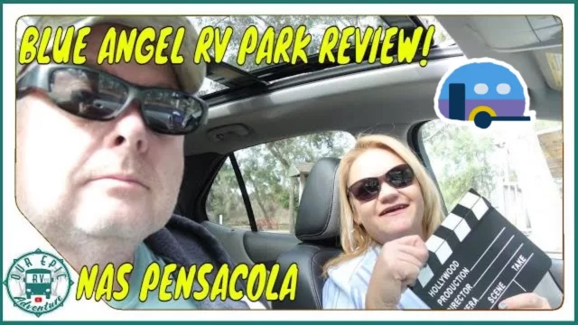 MILITARY CAMPGROUND REVIEW: Blue Angel RV Park at NAS Pensacola Florida!  Right on the bay!