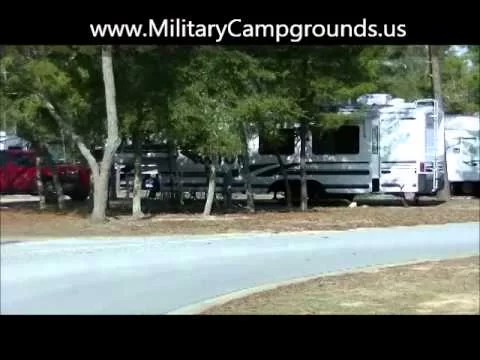 Video Tour of Camp Robbins FamCamp at Eglin AFB, FL