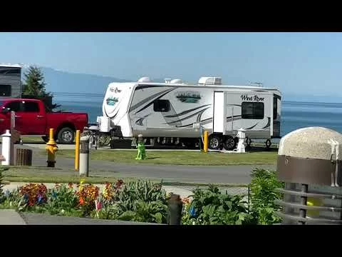 Tour of Cliffside RV Park at the Naval Air Station Whidbey Island, WA.