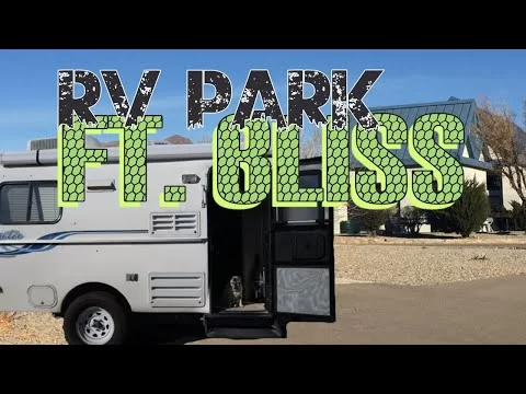 Ft Bliss RV Park walk-through