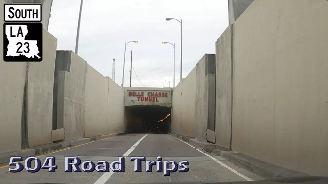 Road Trip #641 - Louisiana Hwy 23 South - Belle Chasse (Tunnel)