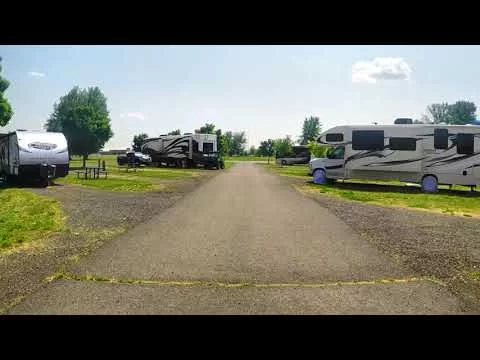 Driving Tour of Fairchild AFB FamCamp, WA