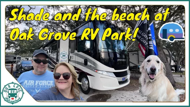 GULF COAST MILITARY CAMPGROUND AT PENSACOLA NAS!  Oak Grove Park is a great choice!