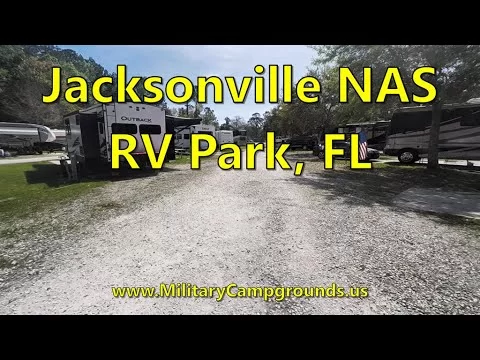 Driving Tour of Jacksonville NAS RV Park, Florida