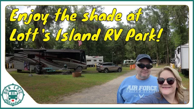 IT MAY NOT BE A &quot;LOT&quot; BUT Lott&#039;s Island RV Park is a pretty nice military campground in Savanah GA!