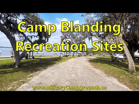 Driving Tour of Camp Blanding Recreation Sites, Starke, FL